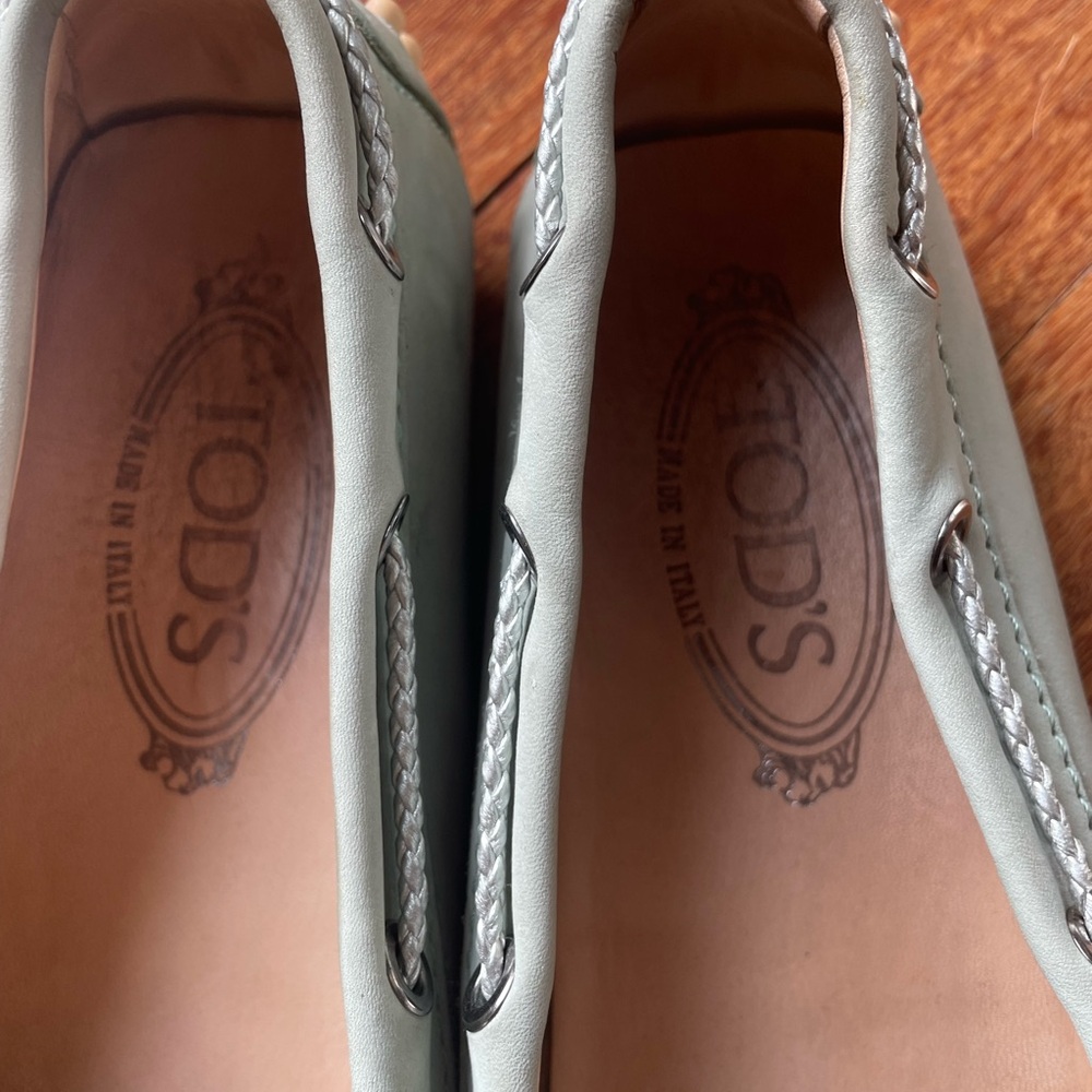 Pair of Tod’s Gommino Driving Shoes in leather, size 38, good condition